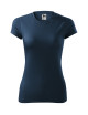 Adler MALFINI Women`s T-shirt Fantasy 140 navy blue embroidery logo