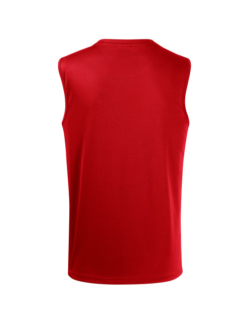 Adler MALFINI Men`s Top Breeze 820 red embroidery with company logo print