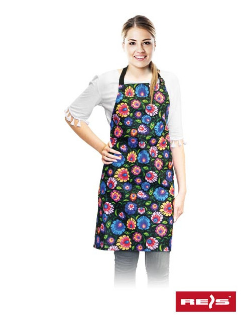 "Reis Apron fpb-folk mcb: Stylish, Durable, 100% Cotton, WRAP Certifi