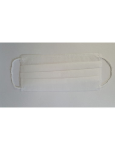 Disposable double-layer mask made of polypropylene, 10 pcs
