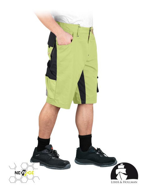 Taillenlange Schutzhose – kurz lh-na-ts lb lindschwarz Leber&amp;hollman