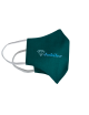 Protective mask Cotton mask with your own green logo graphics