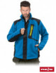 2Colorado nby fleece protective jacket blue-black-yellow Reis