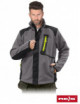 2Colorado sby fleece protective jacket steel-black-yellow Reis