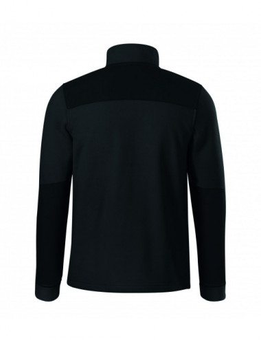 Ciepła sportowa bluza polar unisex effect 530 czarna Rimeck