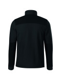 2Warmes Sport-Sweatshirt Unisex-Fleece-Effekt 530 schwarz Rimeck