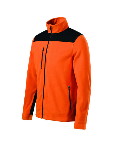 Adler RIMECK unisex fleece Effect 530 orange embroidery logo print