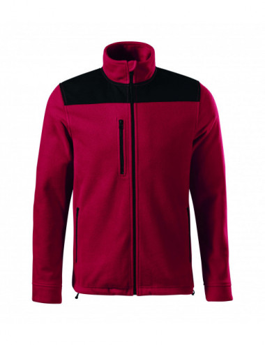 Warmes Sport-Sweatshirt Unisex-Fleece-Effekt 530 rot Rimeck