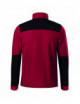 2Ciepła sportowa bluza polar unisex effect 530 czerwony Rimeck