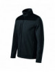 2Warmes Sport-Sweatshirt Unisex-Fleece-Effekt 530 Ebenholzgrau Rimeck
