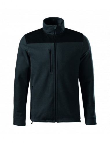 Warmes Sport-Sweatshirt Unisex-Fleece-Effekt 530 Ebenholzgrau Rimeck