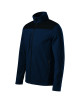 Warmes Unisex-Fleece-Sweatshirt Effect 530 RIMECK, marineblaues Logo