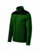 2Warmes Sport-Sweatshirt Unisex-Fleece-Effekt 530 Flaschengrün Rimeck