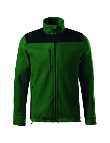 Adler RIMECK unisex fleece Effect 530 bottle green logo print embroidery