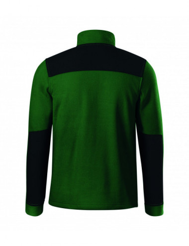 Warmes Sport-Sweatshirt Unisex-Fleece-Effekt 530 Flaschengrün Rimeck