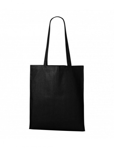 Unisex shopping bag shopper 921 black Adler Malfini