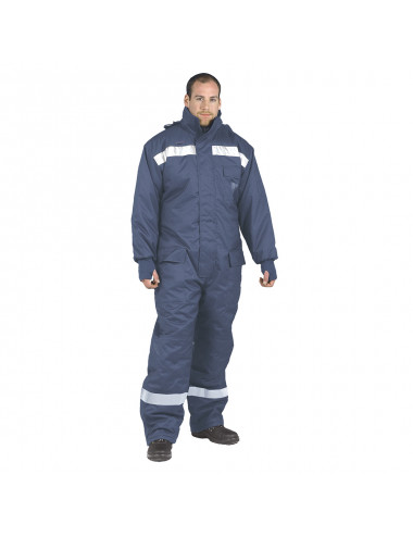 The COLDSTORE CS-12 coverall is perfect for working in a freezer or cold store. Protection up to -40 degrees Celsius!