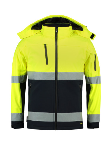 Adler TRICORP Softshell kurtka unisex Bi-color EN ISO 20471 Softshell T52