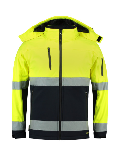 Adler TRICORP Softshell unisex jacket Bi-color EN ISO 20471 Softshell T52