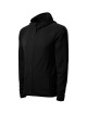 Adler MALFINI Men`s stretch fleece Direct 417 black embroidery logo print