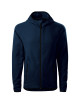 Adler MALFINI Men`s stretch fleece Direct 417 navy blue embroidery print