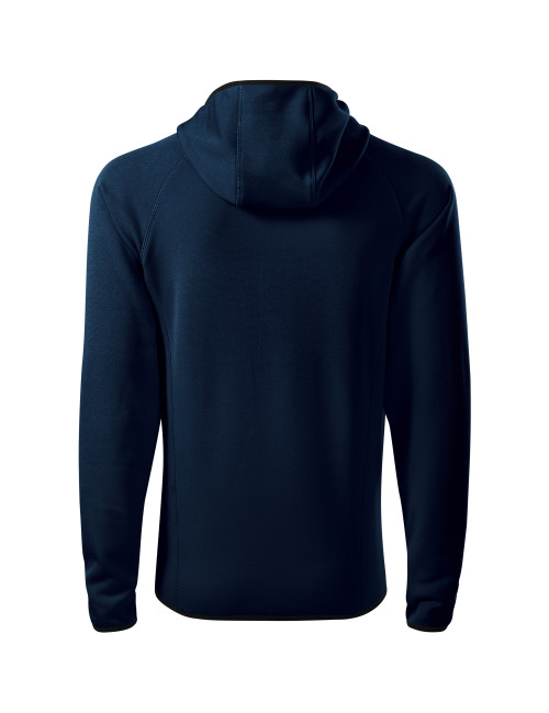 Dünnes Herren-Fleece mit Kapuze, perfekt für den Sport. Direct 418-Logo-Stickerei