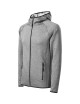 Adler MALFINI Men`s Stretch Fleece Direct 417 Dark Gray Melange Embroidery