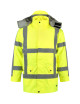 Adler TRICORP Unisex-Arbeitsjacke RWS Parka T50 fluoreszierend gelb