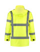 Adler TRICORP Kurtka robocze unisex RWS Parka T50 fluorescencyjny żółty