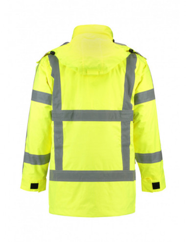 Unisex work jacket rws parka t50 fluorescent yellow Adler Tricorp