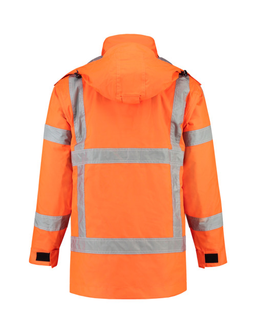 Adler TRICORP Unisex work jacket RWS Parka T50 fluorescent orange