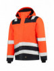 2Unisex-Arbeitsjacke, Midi-Parka, hohe Sichtbarkeit, zweifarbig, T51, fluoreszierendes Orange, Adler Tricorp