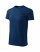 Adler MALFINI Koszulka męska Basic 129 ciemnoniebieski