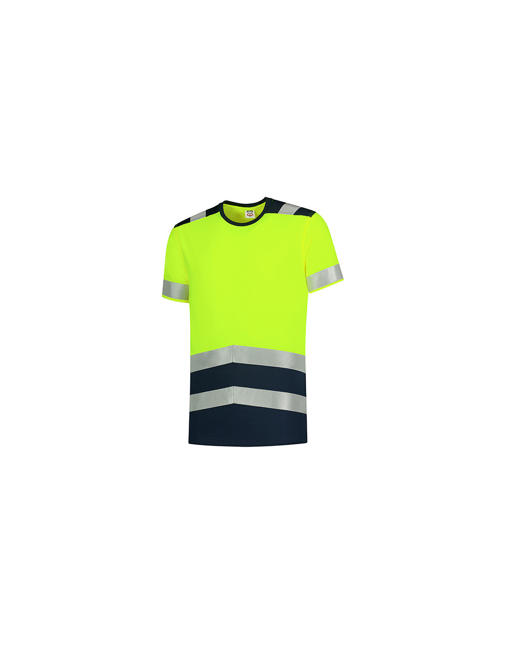 Koszulka unisex t-shirt high vis bicolor t01 fluorescencyjny żółty Adler Tricorp