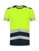 "Unisex-T-Shirt High Vis Bicolor T01 fluoreszierendes Gelb Malfini - 