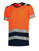 Adler TRICORP Unisex T-Shirt High Vis Bicolor T01 fluorescent orange