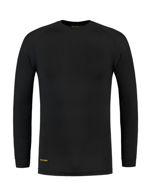 Adler TRICORP Koszulka unisex Thermal Shirt T02 czarny haft nadruk