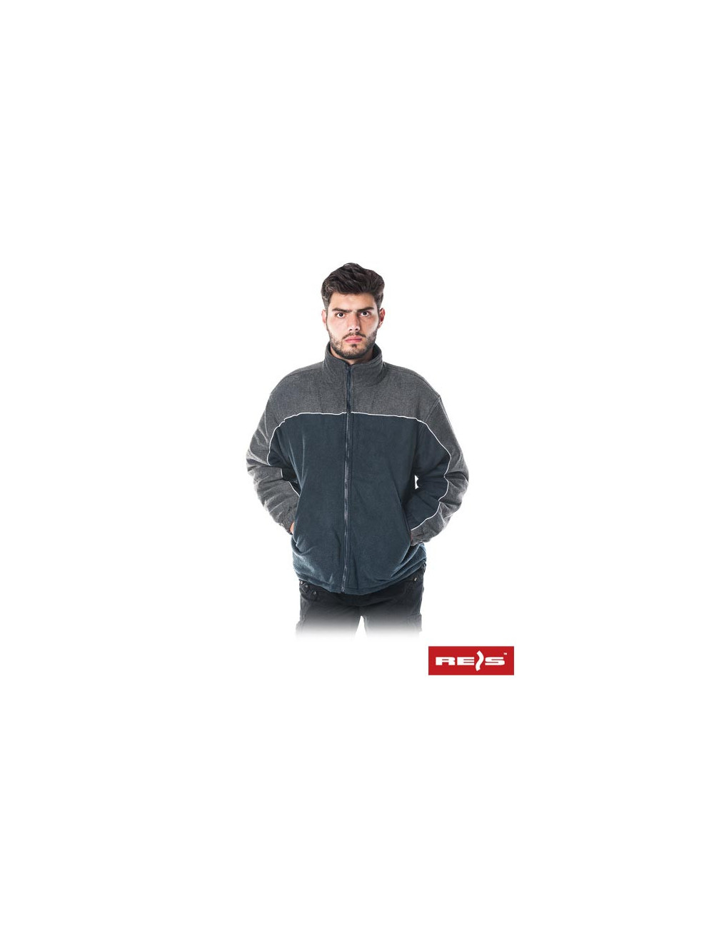Protective pol-polarex gs polarex fleece insulated jacket navy gray Reis