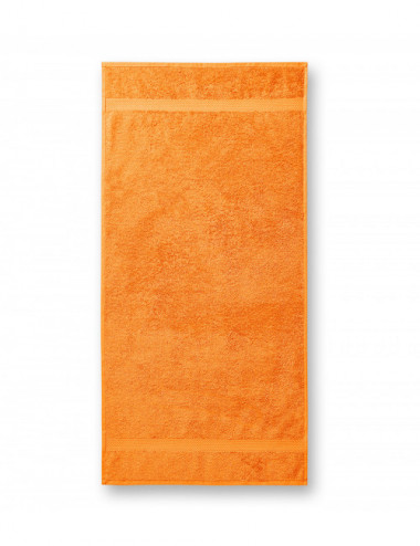 Large unisex terry bath towel 905 tangerine Adler Malfini