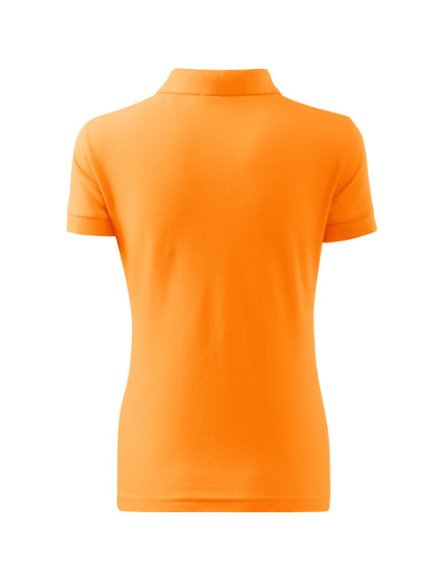 Ladies polo shirt cotton heavy 216 tangerine Adler Malfini