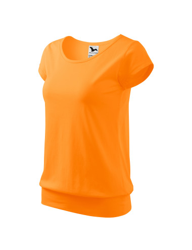 Damen T-Shirt City 120 Mandarine Adler Malfini