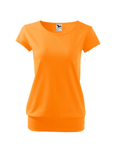 Damen T-Shirt City 120 Mandarine Adler Malfini