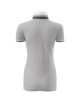 Koszulka polo damska collar up 257 silver gray Adler Malfinipremium
