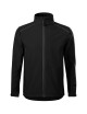 Adler MALFINI Softshell kurtka męska Valley 536 czarny nadruk haft