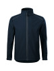 Adler MALFINI Softshell kurtka męska Valley 536 granatowy logo nadruk