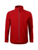 Adler MALFINI Softshell Herrenjacke Valley 536 roter Stickdruck