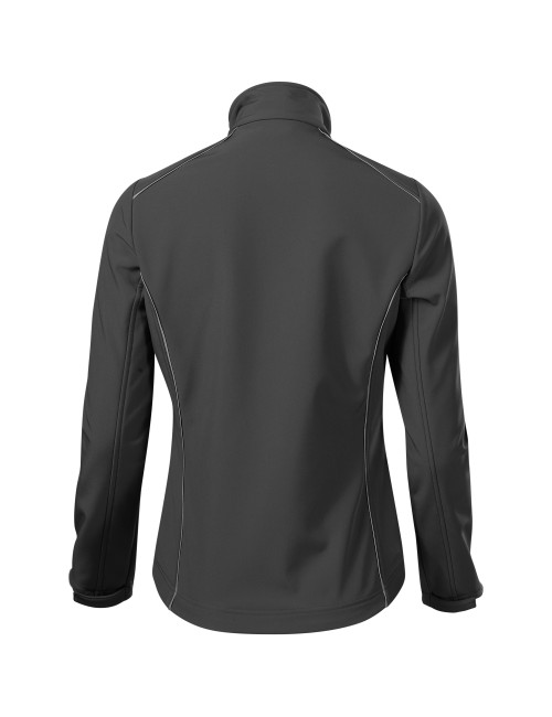 Adler MALFINI Softshell Damenjacke Valley 537, Steel-Logo-Stickerei