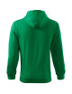 Men`s sweatshirt trendy zipper 410 grass green Adler Malfini
