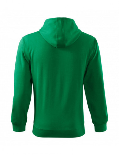 Trendiges Herren-Sweatshirt mit Reißverschluss 410 grasgrün Adler Malfini