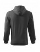 2Men`s sweatshirt trendy zipper 410 steel Adler Malfini